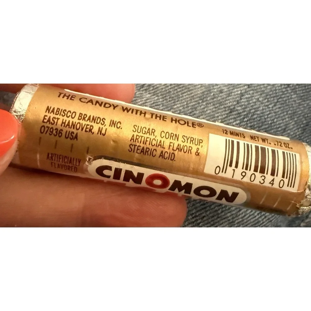 Vintage Cin O Mon Life Savers Candy Roll Unopened Package Discontinued 14 Mints